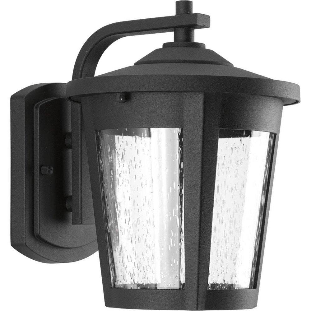 Progress Lighting East Haven 9W 1-Light LED Outdoor Wall Sconce in Black