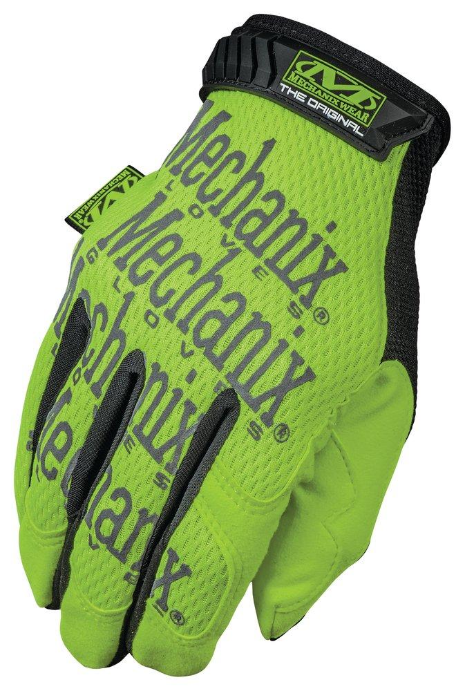 Mechanix Wear Hi-Viz Original XD™ XL Size Synthetic Leather and Plastic High Visibility Mechanics Glove