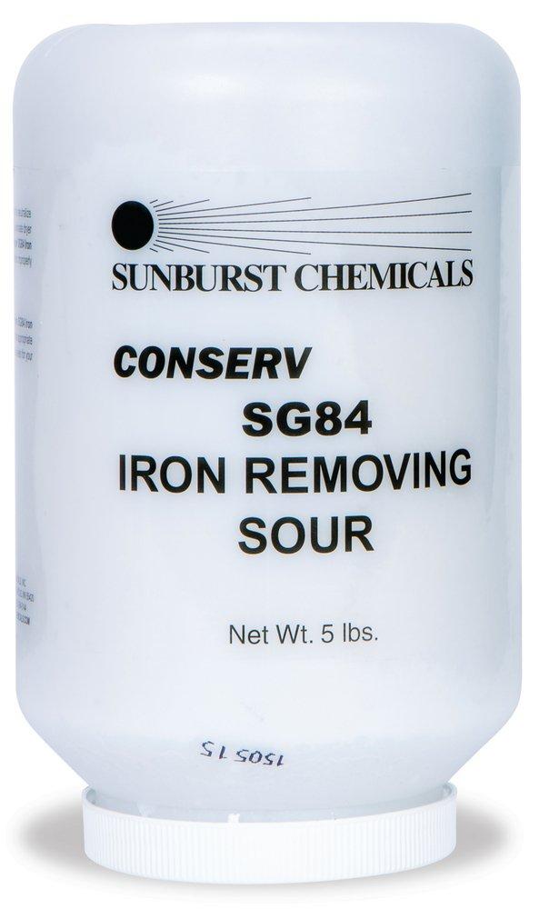 Sunburst Chemicals Solid Green® 84 5 lb. Iron Removing Sour (Case of 2)