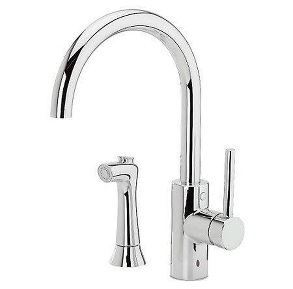 Pfister Solo™ Single Handle Kitchen Faucet with Side Spray in Polished Chrome