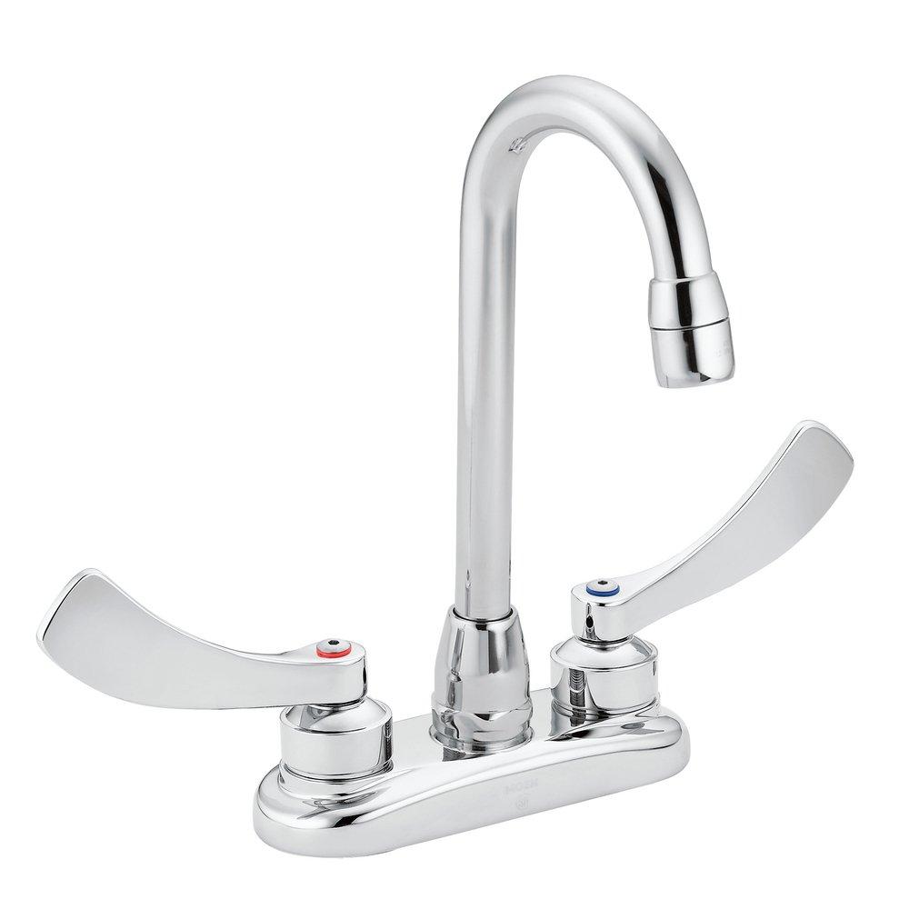 Moen M-Dura™ Two Handle Centerset Bar Faucet in Chrome