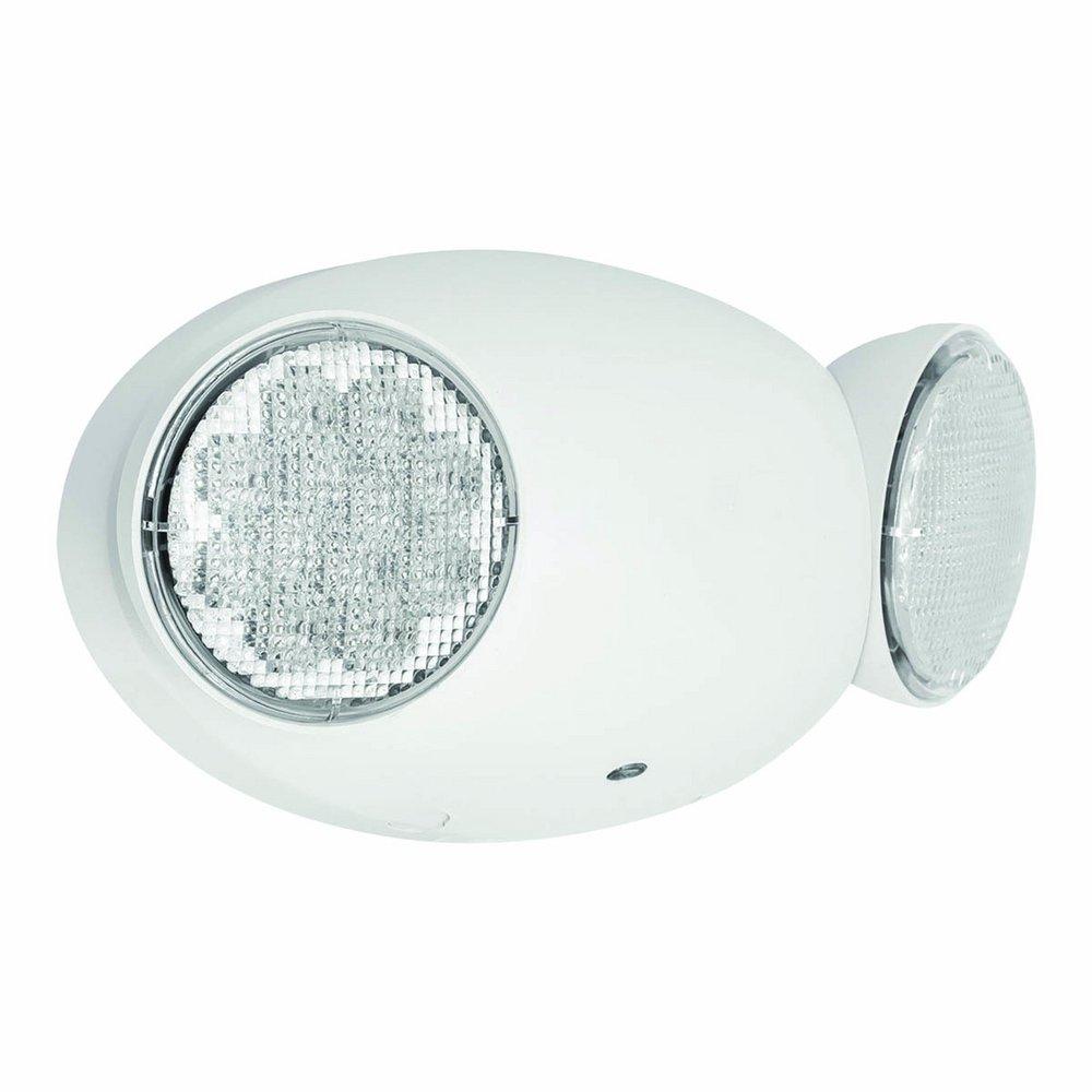 Progress Lighting PE2EU Series 1 W 2 Light LED Emergency Light in White
