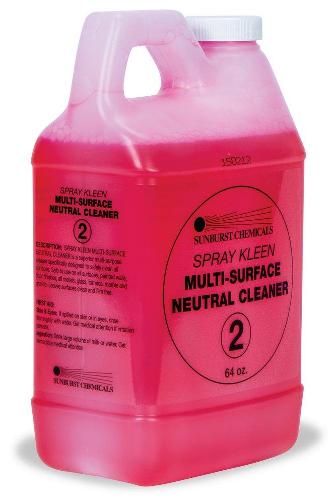 Sunburst Chemicals Spray Kleen 64 oz. Spray Kleen Neutral Cleaner (Case of 2)