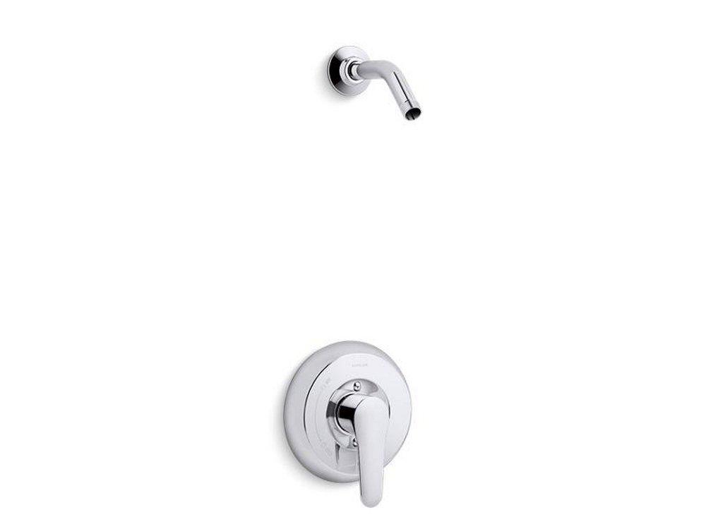KOHLER July™ Single Handle Shower Faucet in Polished Chrome (Trim Only)