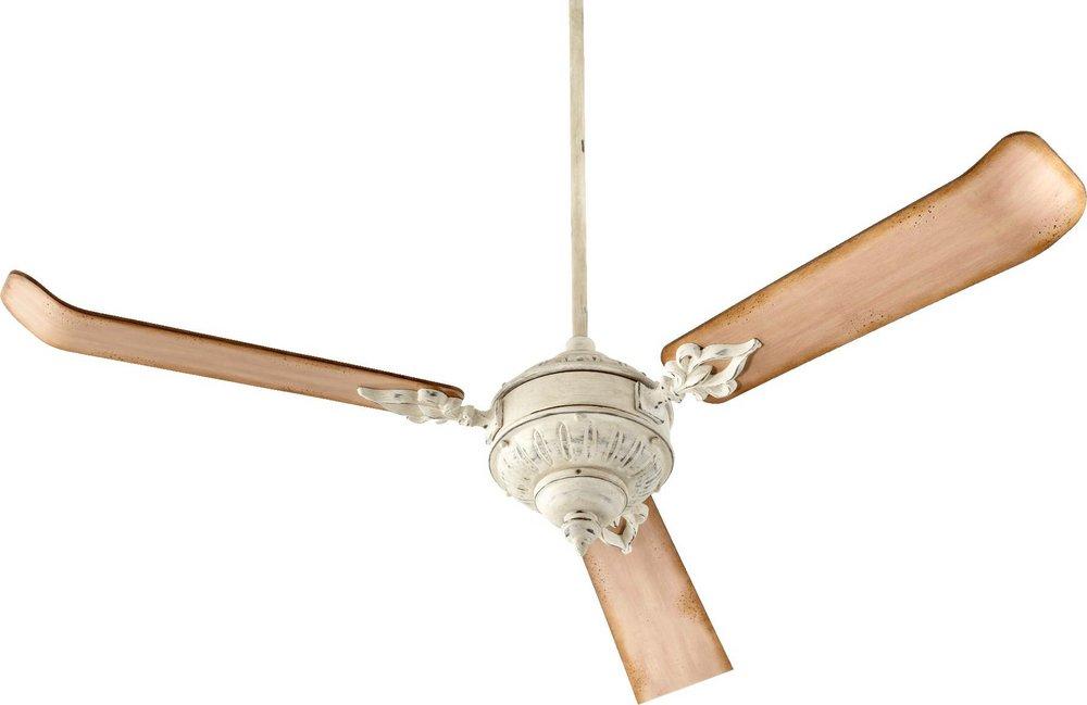 Quorum International Brewster 60 in. 51W 3-Blade Ceiling Fan in Persian White