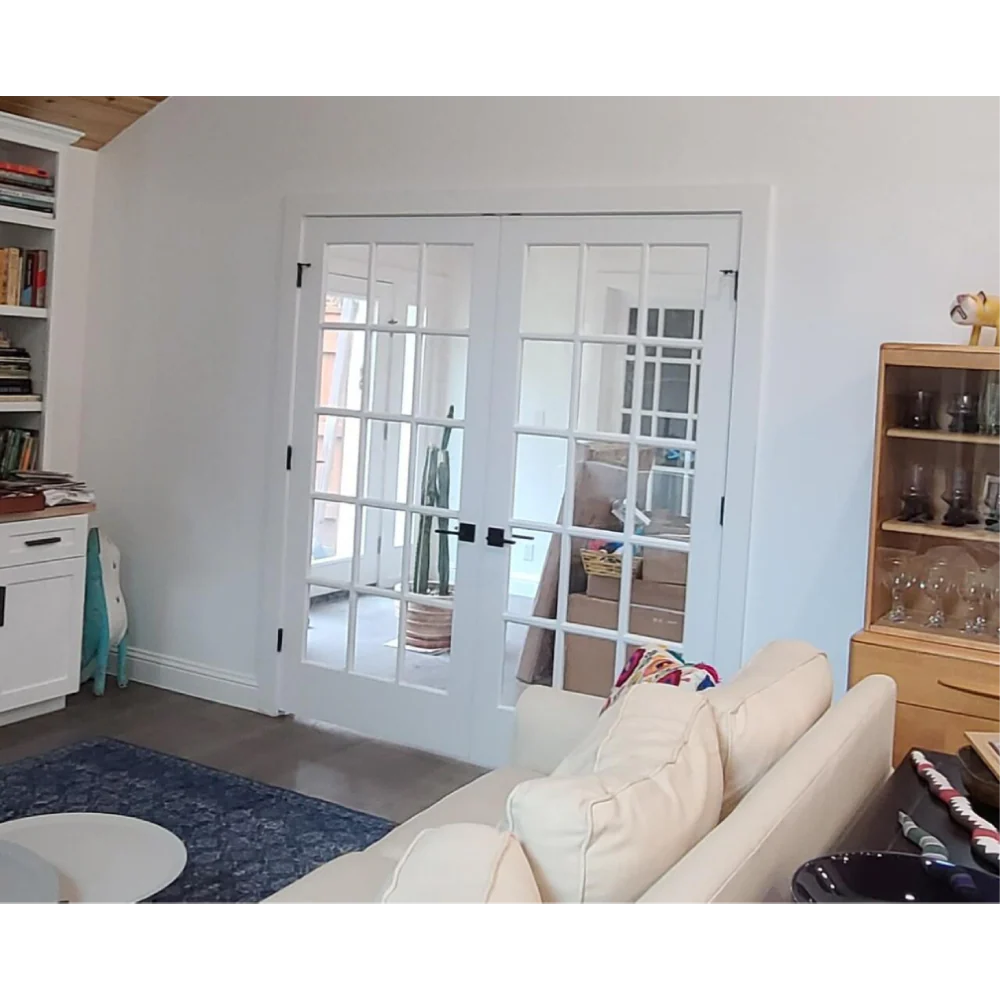 6/0x6/8 15 Lite Pine Prehung Interior French Door