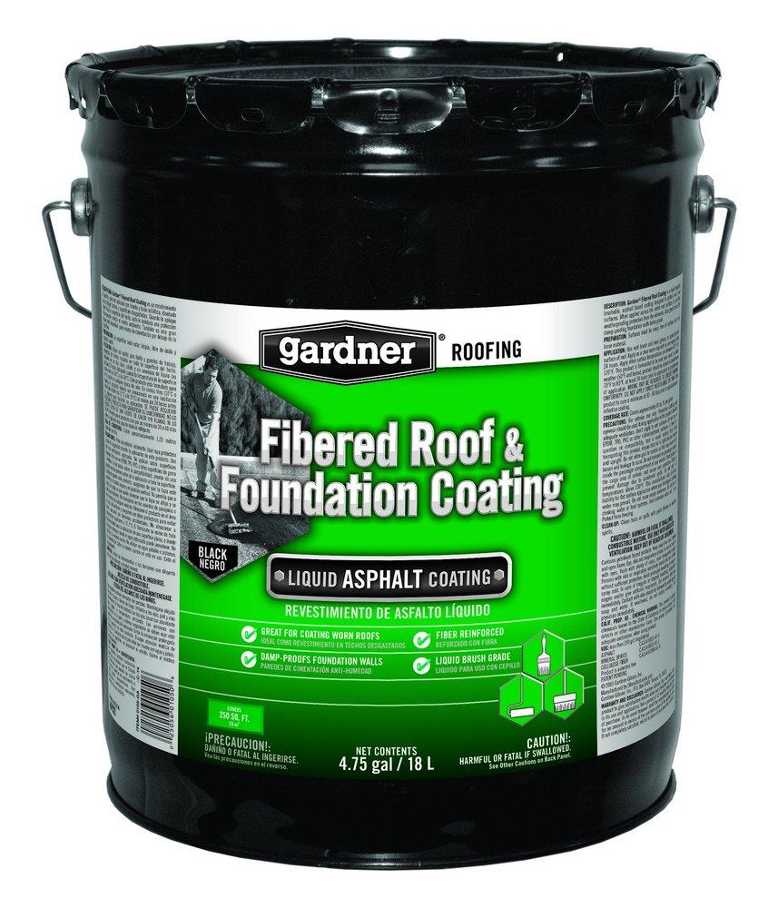 Gardner-Gibson Gardner® 5 gal Asphalt Roof Coating in Black
