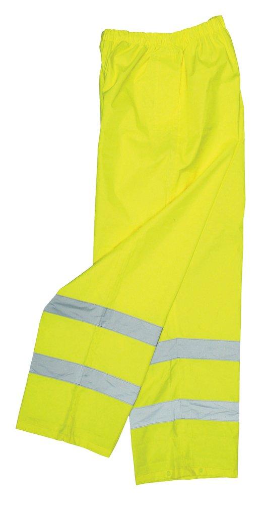 Radians Radwear™ Reflectivz™ L Size Polyester Rain Pant in Hi-Viz Green