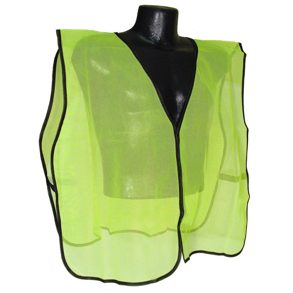 SFTY VEST GRN MESH NO TAPE