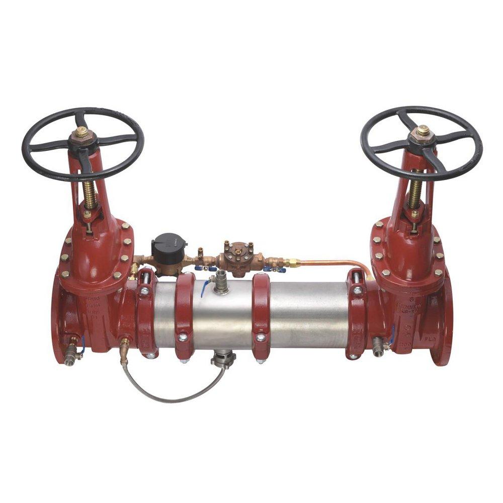 Ames Fire & Waterworks LFM500 10 in. Stainless Steel Flanged Backflow Preventer