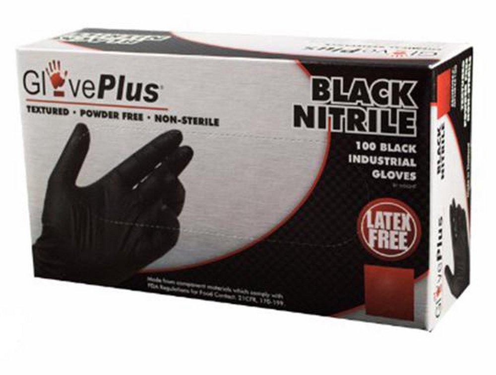 Ammex USA GlovePlus® Powder Free Nitrile Gloves - M -100/Box