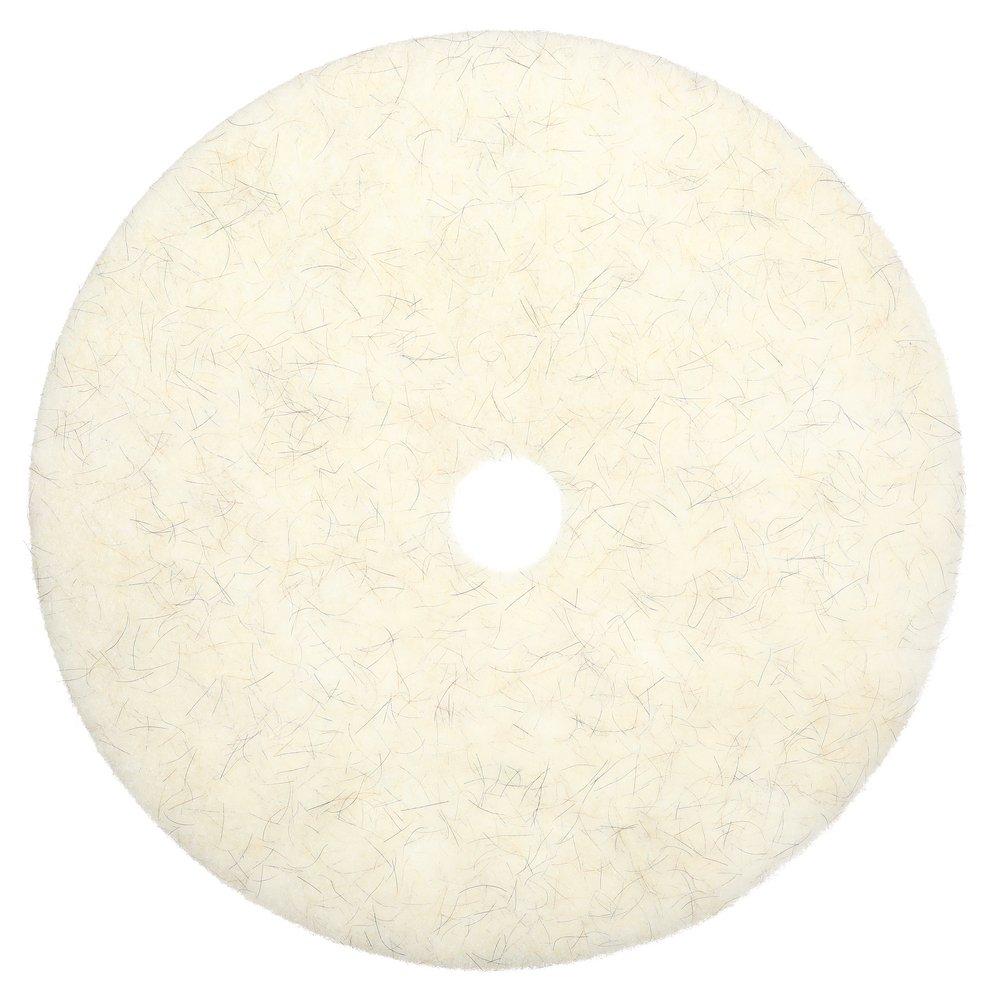 27 in. Burnishing Pad in White (Case of 5)