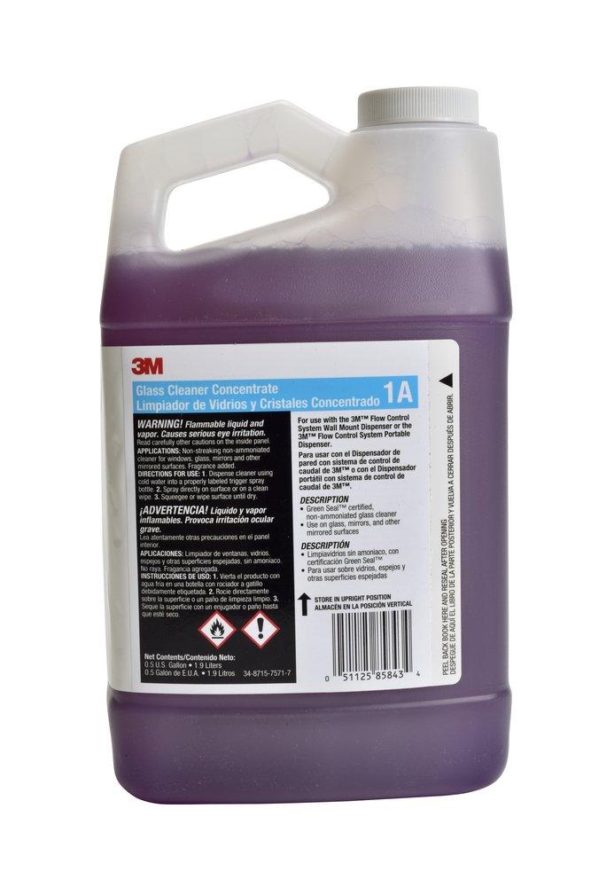 0.5 gal Glass Cleaner (Case of 4)