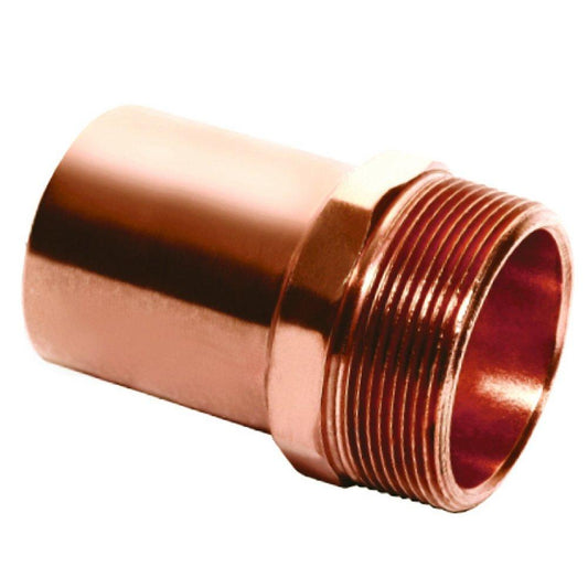 Mueller Industries Streamline® 1 in. Copper Press Street Male Adapter
