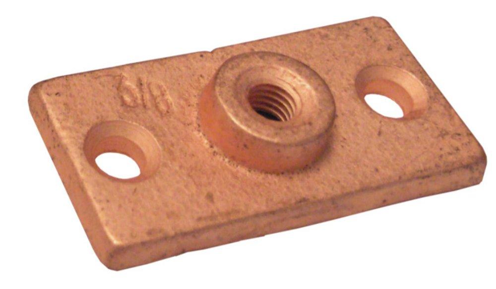 FNW® Figure 7502EC 3/8 in. Epoxy Copper Malleable Iron Beam Ceiling Flange