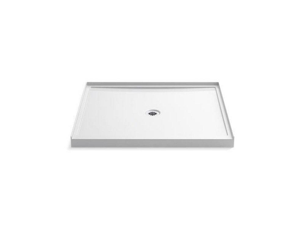 KOHLER Rely® 48 in. x 42 in. Shower Base with Center Drain in White