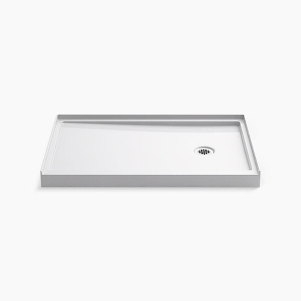 KOHLER Rely® 48 in. x 32 in. Shower Base with Right Drain in White
