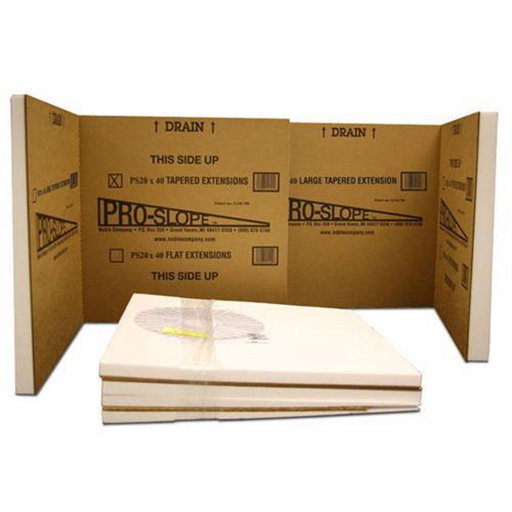 Noble Company Pro-Slope™ 40 in. x 80 in. Plastic Condensate Drain Pan