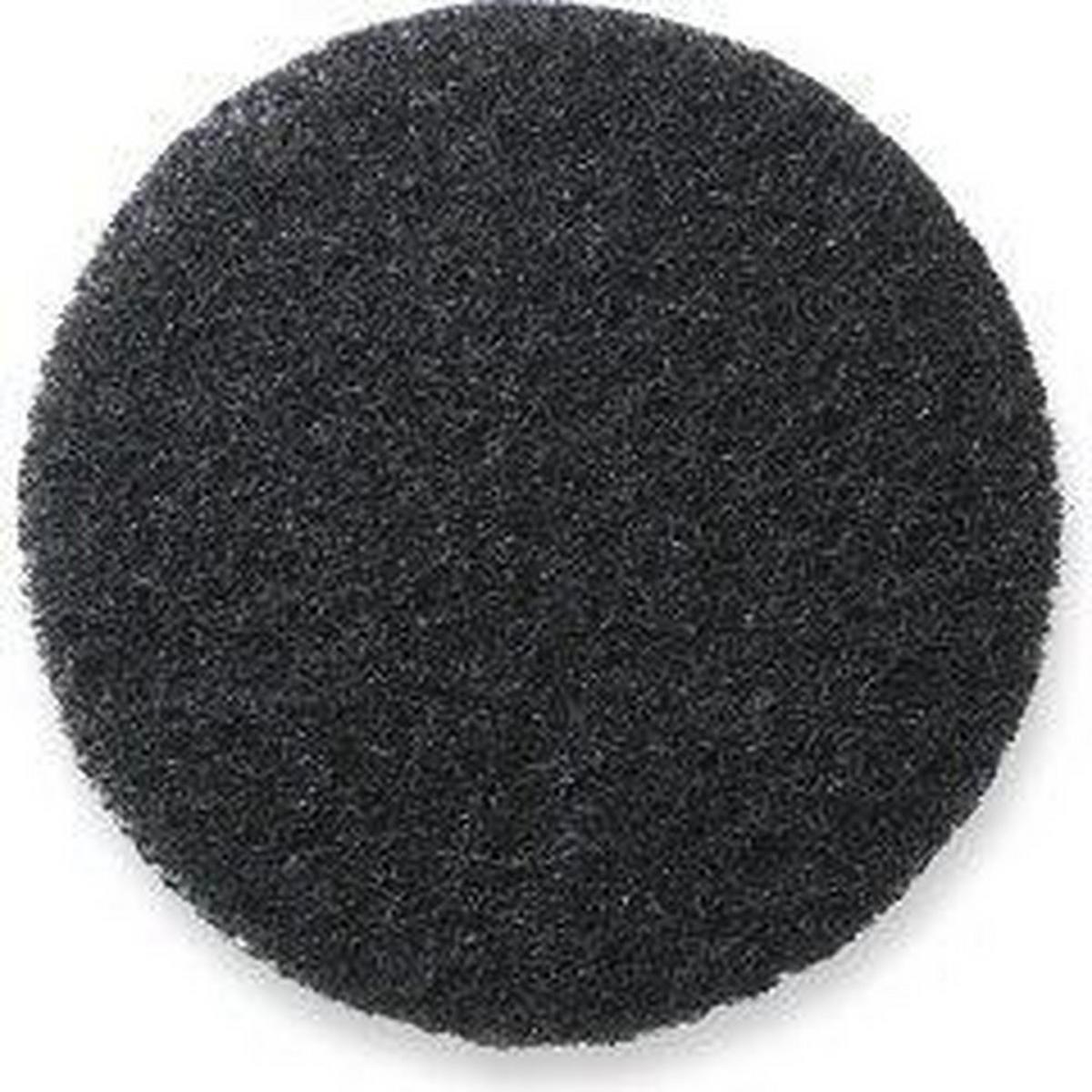 Motorscrubber MotorScrubber™ 8 in. Stripping Pad in Black (Case of 10)