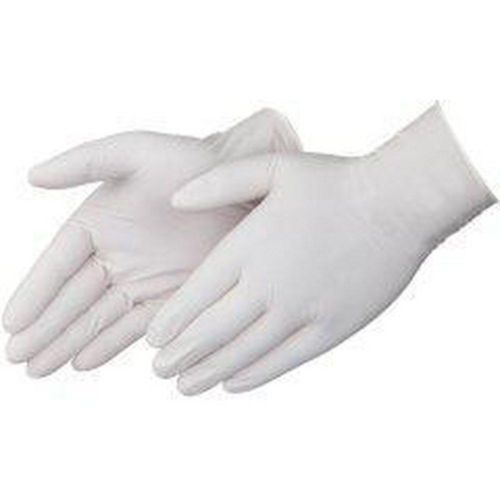Liberty Glove & Safety DuraSkin® L Size Latex Disposable Gloves in Natural White