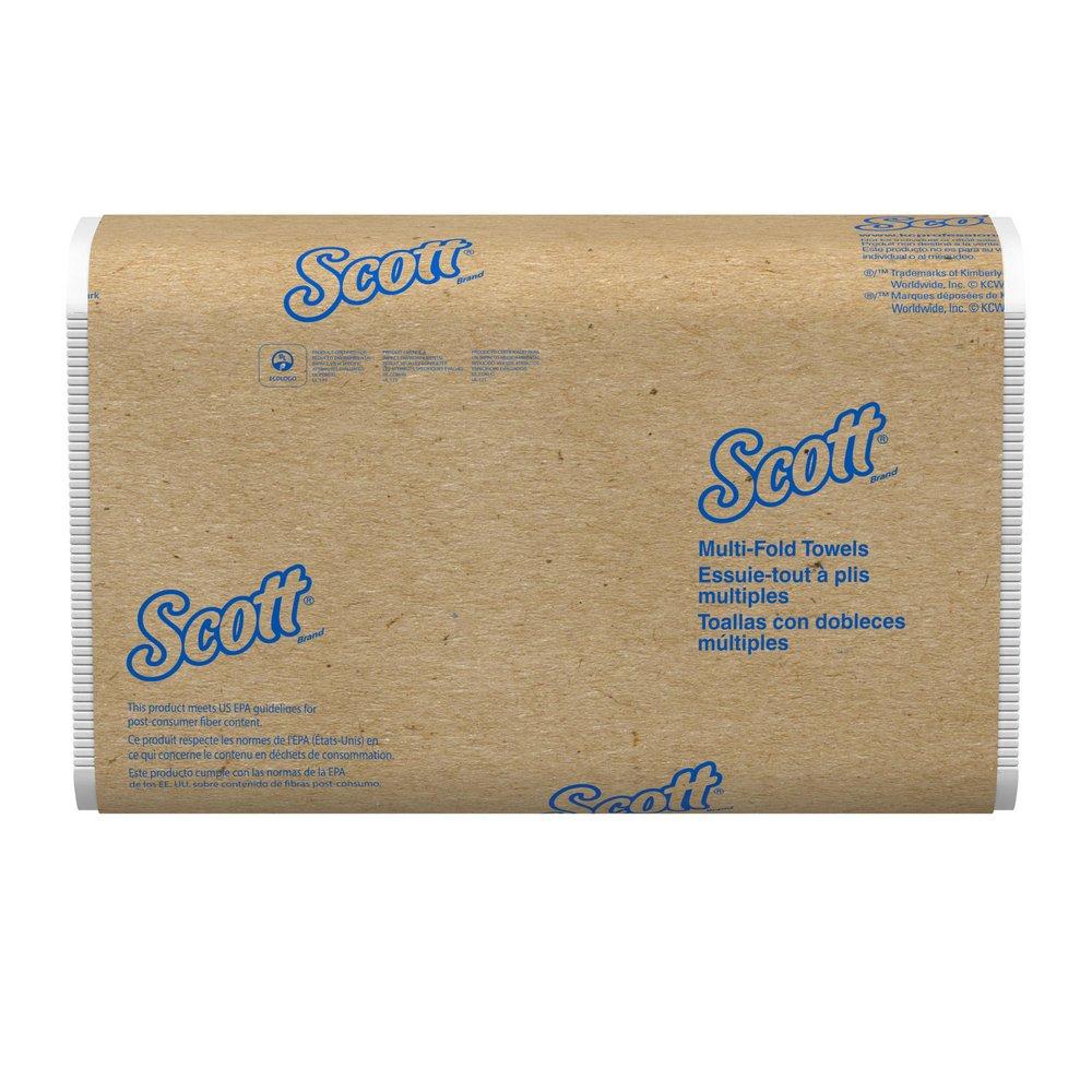 250-Count 9-2/5 in. Multi-Fold Paper Towel in White (Case of 12)