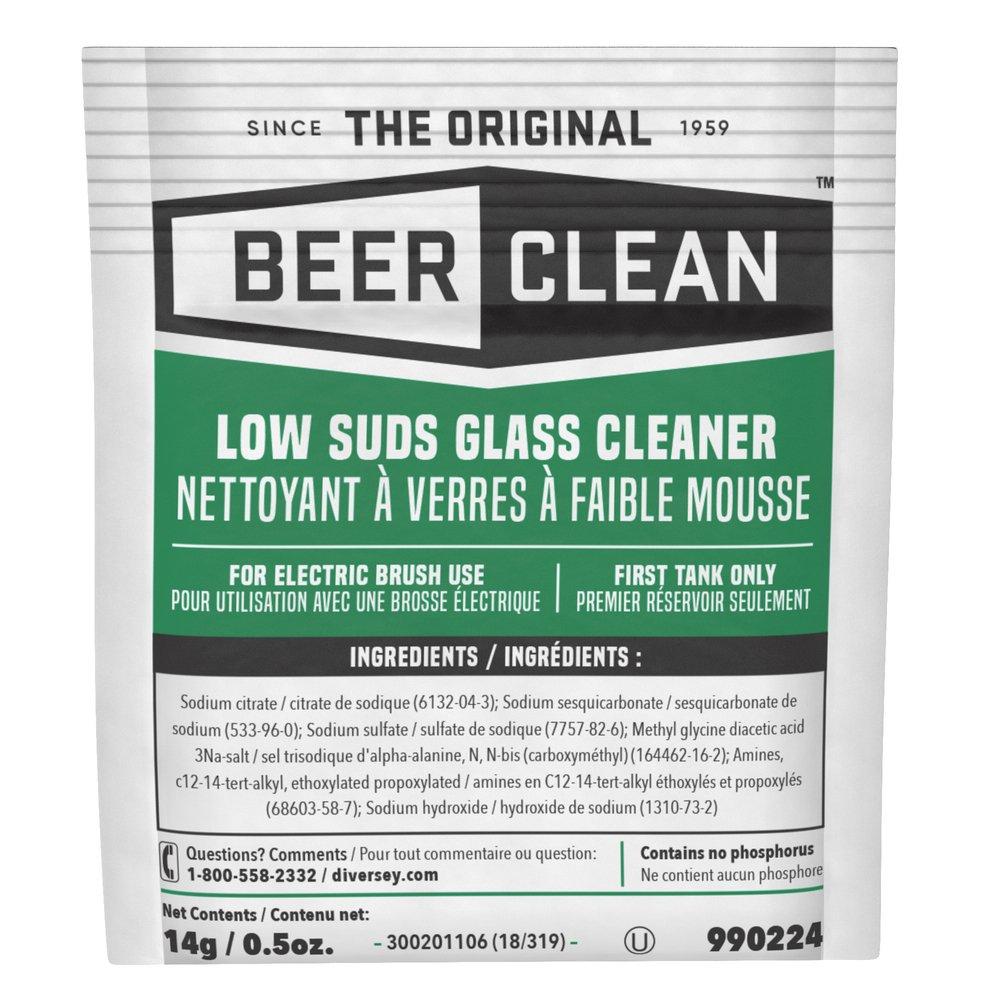 0.5 oz. Beer Clean Glass Cleaner in Opaque White