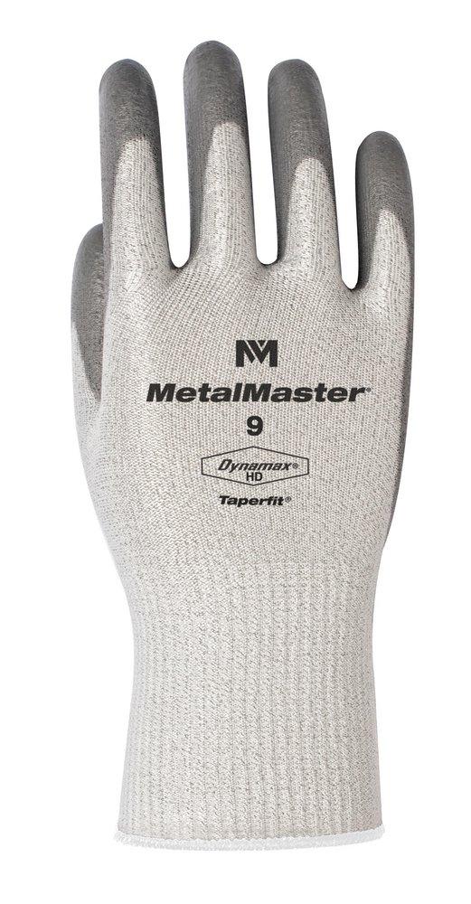 Banom MetalMaster® Size 8 Polyurethane Coated Dynamax® HD Cut Resistant Knit Wrist Gloves in Grey