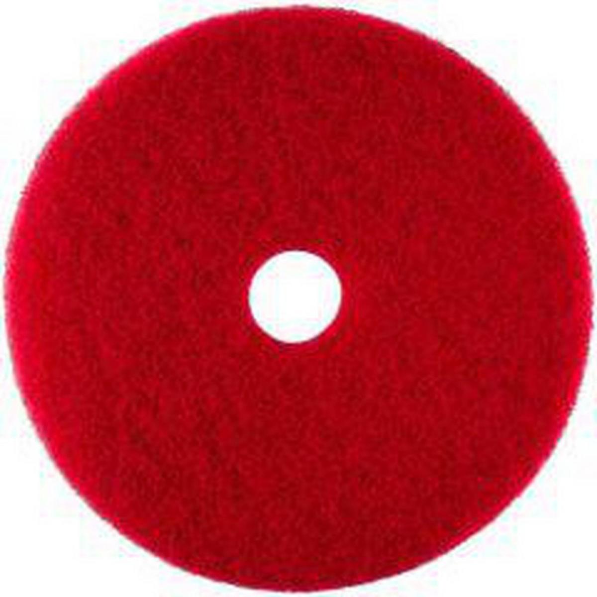 Americo Full Cycle® Buffing Pad in Red for Upto 800 rpm Speed Machines (Pack of 5)