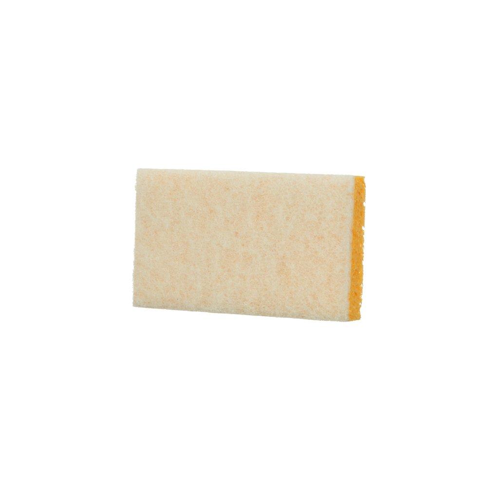 3-3/5 x 6-1/10 x 7/10 in. Light Duty Scrubbing Sponge in White (Case of 20)