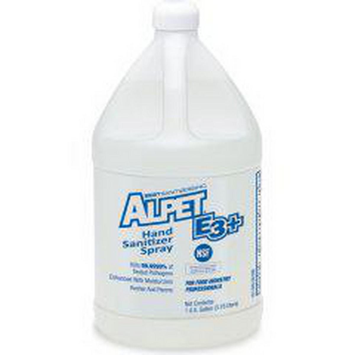 Best Sanitizers Alpet® E3+ 1 gal Spray Hand Sanitizer