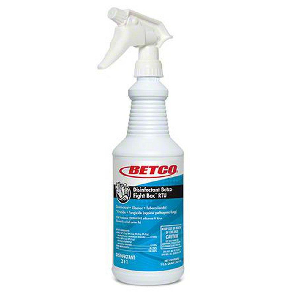 Betco Corporation Fight-Bac® RTU 32 oz. Broad Spectrum Disinfectant Cleaner in Clear (Case of 12)