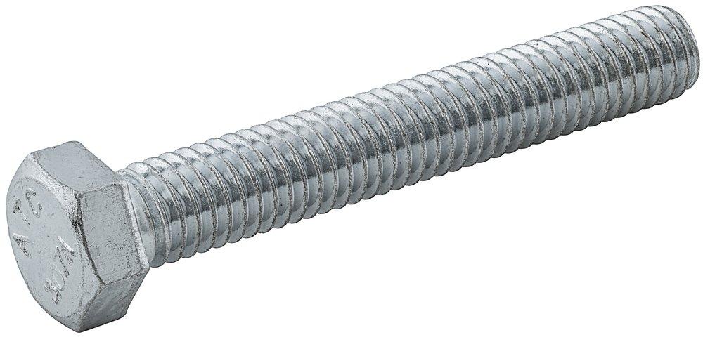 1/2 x 1-1/2 in. Zinc Plated Carbon Steel Hex Head Screw (Pack of 10)