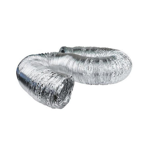 3 in. x 25 ft. Silver Uninsulated Flexible Air Duct