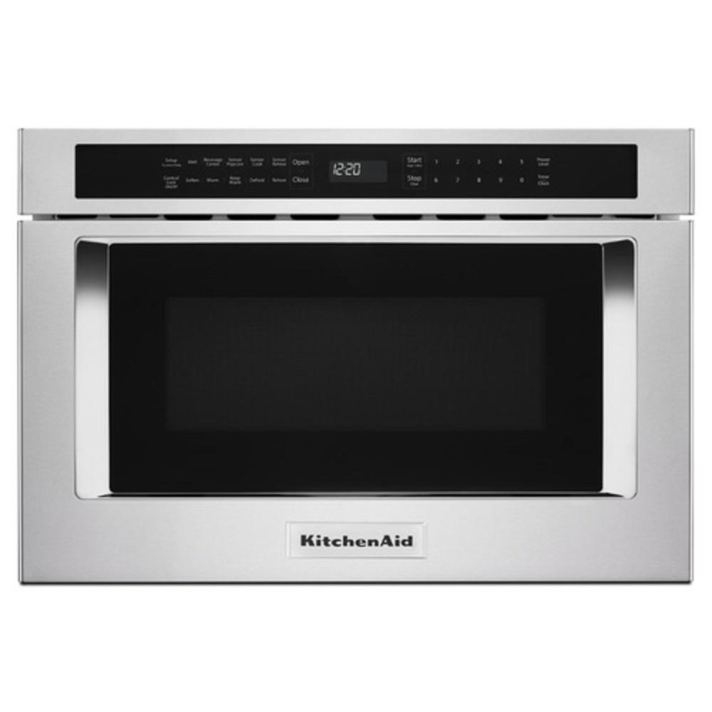 16 in. 1.2 cu. ft. 950 W Built-In Microwave in Stainless Steel