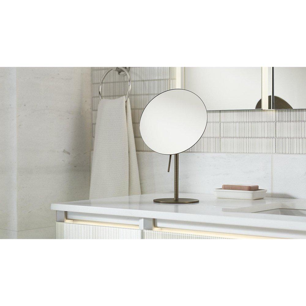 Compact Adjustable Magnification Mirror for AC3630 Medicine Cabinet