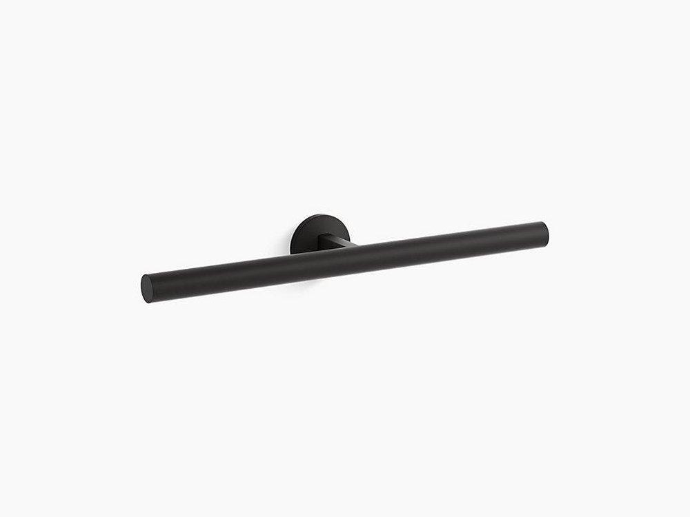 KOHLER Components™ Double Arm Towel Holder in Matte Black