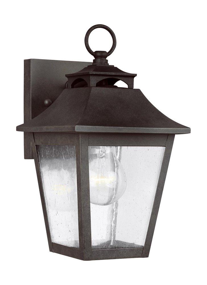 Visual Comfort & Co. Studio Galena 75W 1-Light Medium E-26 Incandescent Outdoor Wall Sconce in Sable