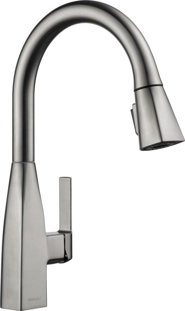 Peerless® Xander® Single Handle Pull Down Kitchen Faucet in Brilliance® Stainless