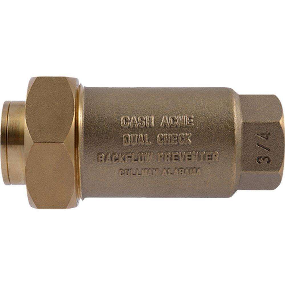 Cash Acme BF Series 3/4 in. Cast Bronze Union FNPT x FNPT 175 psi Backflow Preventer