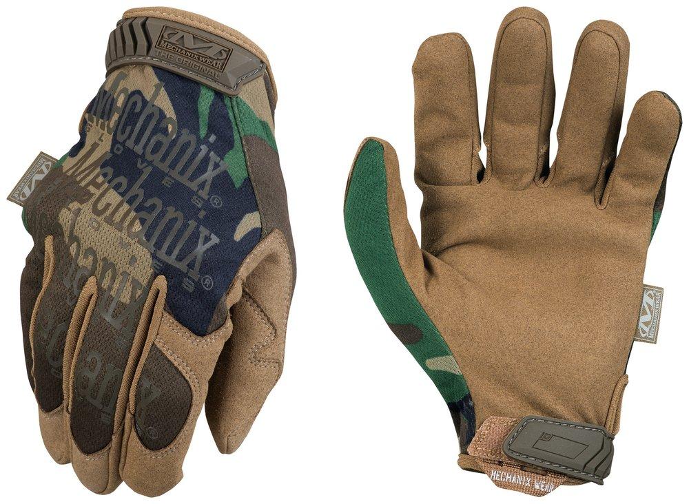 Mechanix Wear The Original® Size XL Synthetic Leather Rubber Glove in Woodland Camo