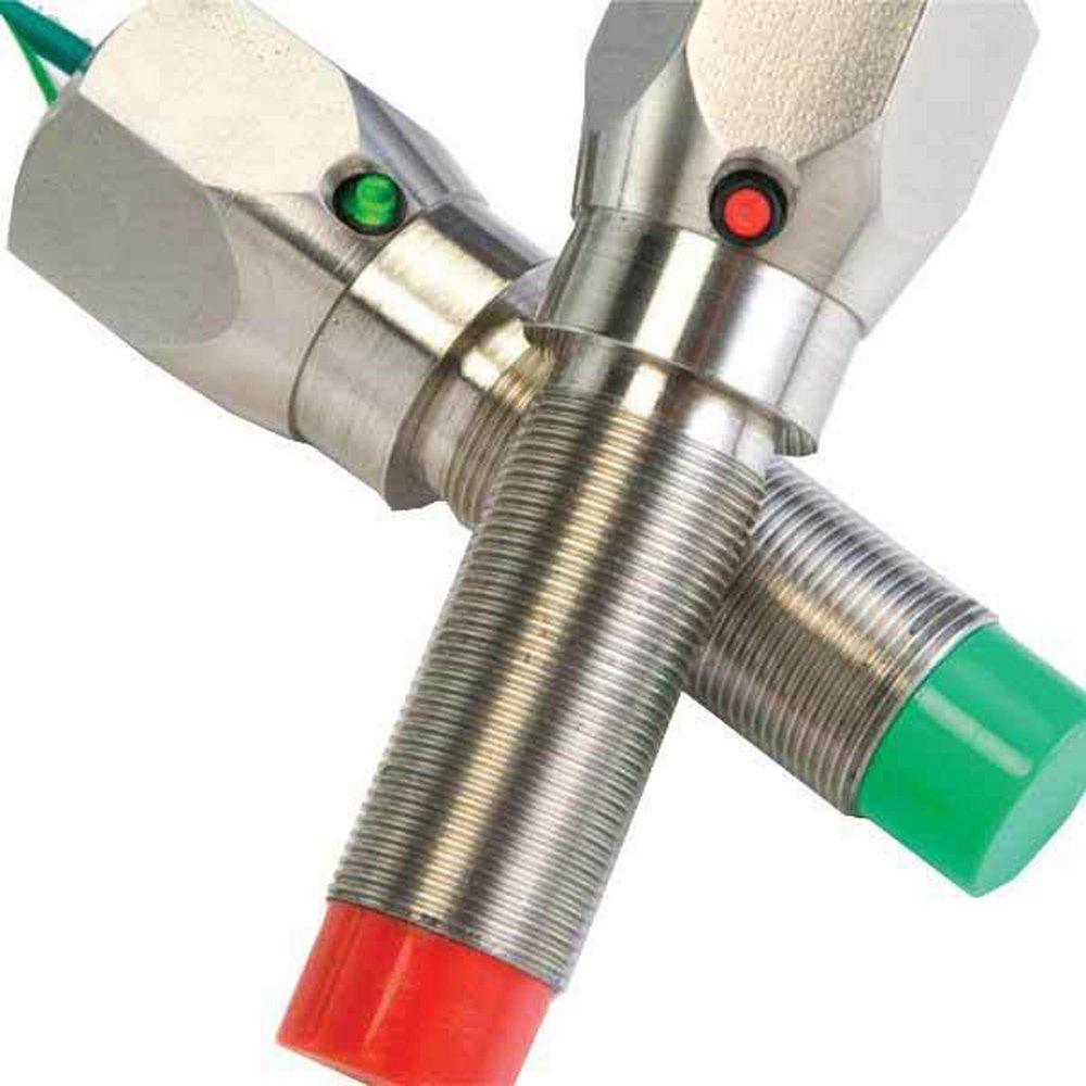 Stonel Hawkeye® HK Sensor 316 Stainless Steel and Polycarbonate 1/2 in. Hawkeye Open Switch in Green