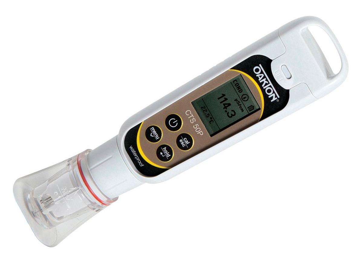 Oakton Instruments CTSTestr™ 50P AAA and 1.5V Size Battery Waterproof Pocket Conductivity Tester