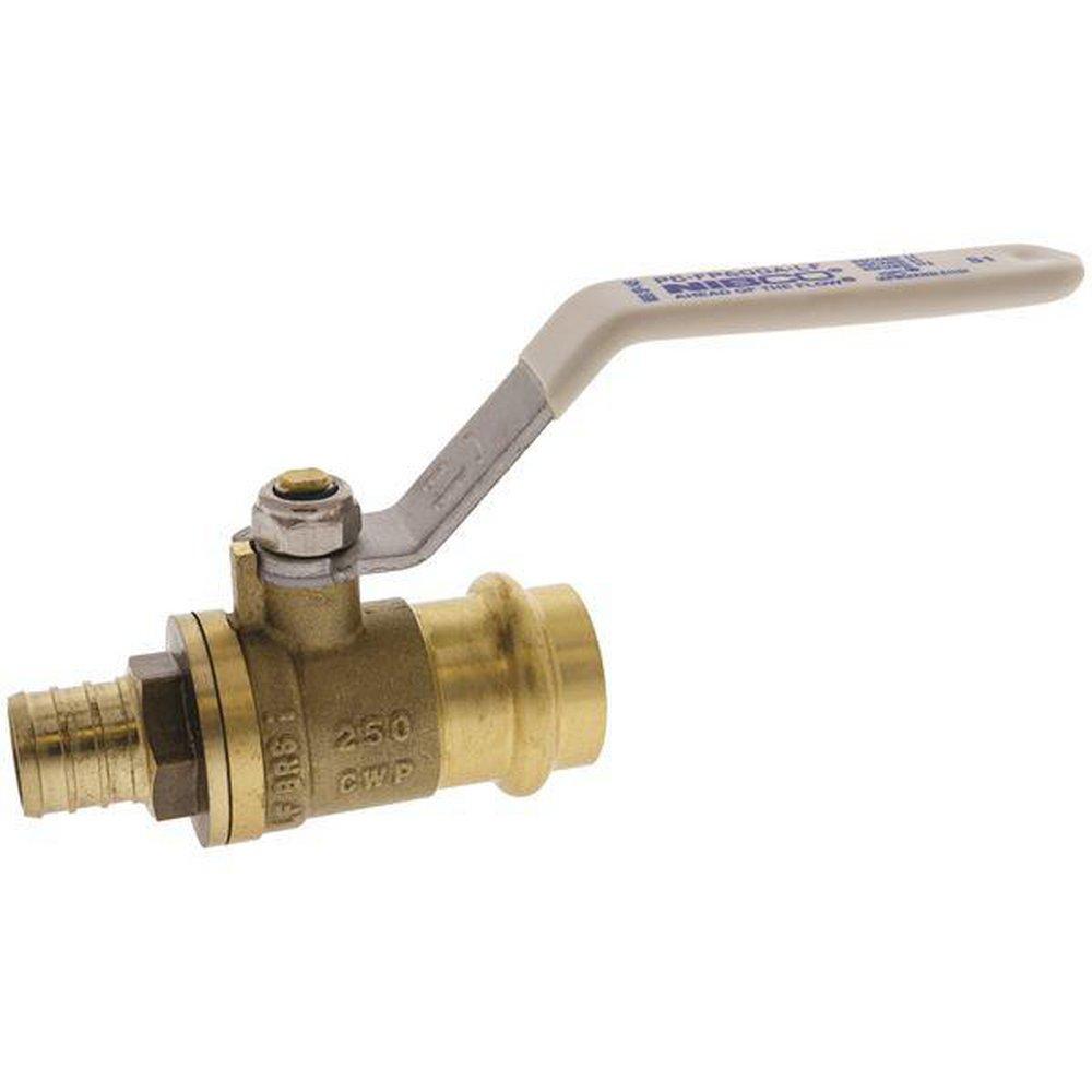 NIBCO PCPX-FP-600A-LF 3/4 in. Forged Copper Alloy Full Port Press x F1960 250# Ball Valve