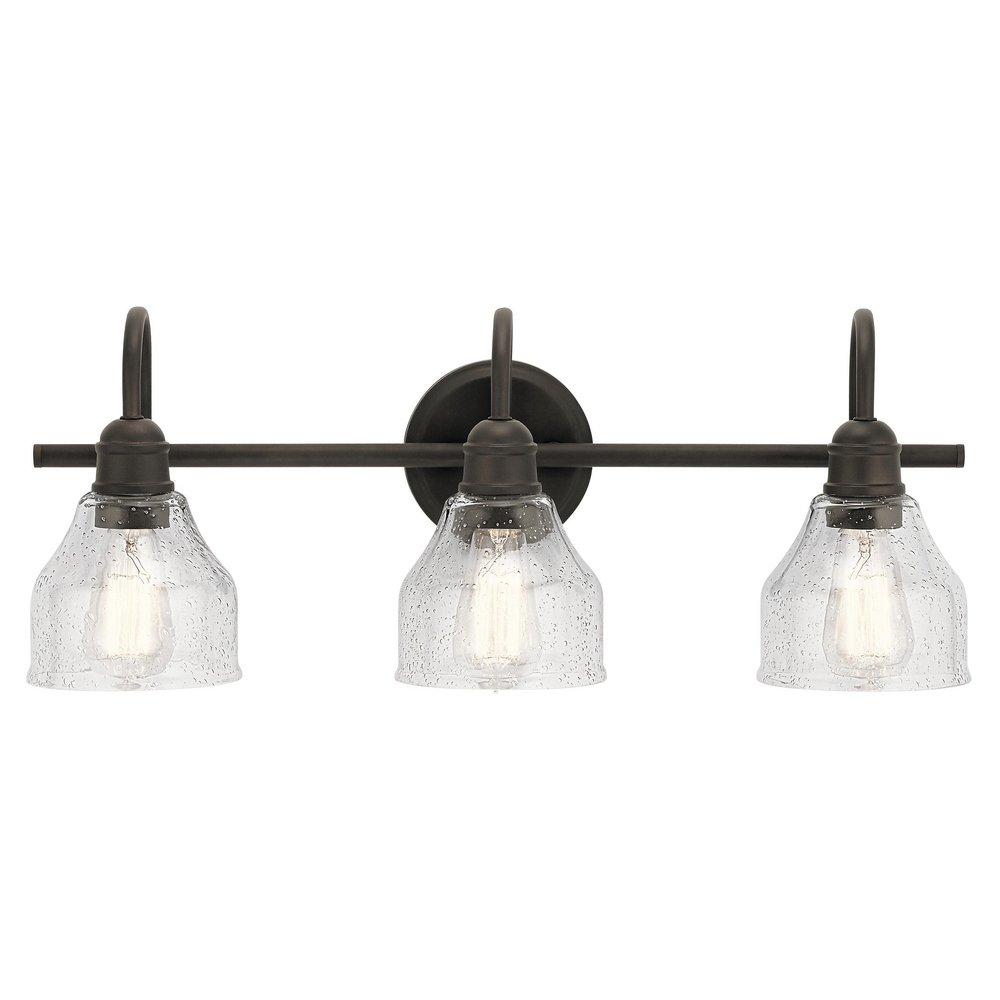 Kichler Lighting Avery™ 75W 3-Light Medium E-26 Incandescent Vanity Fixture in Olde Bronze