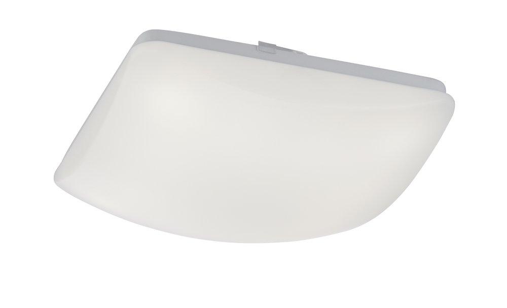 EnviroLite
11 in. 17W 120V Integrated LED Square Flush Mount Ceiling Fixture in White