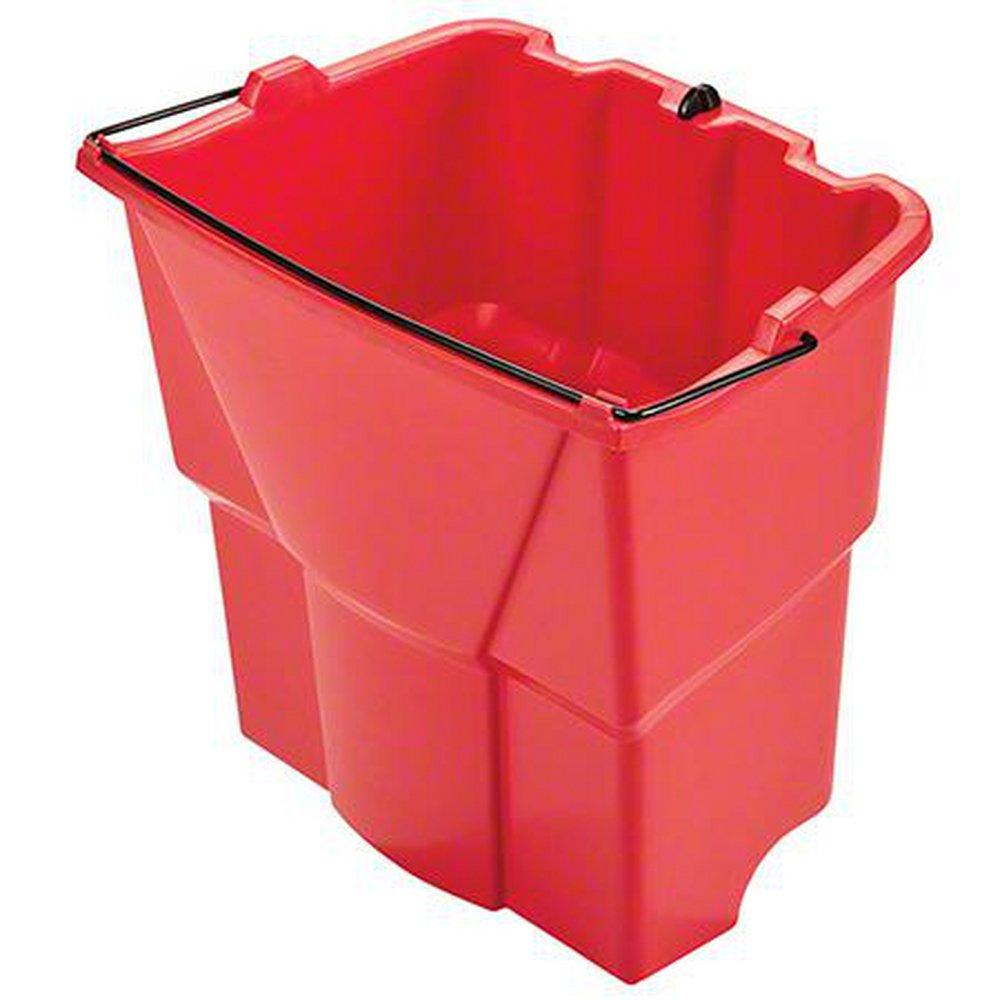 Rubbermaid WaveBrake® 18 qt Combo Dirty Water Bucket in Red