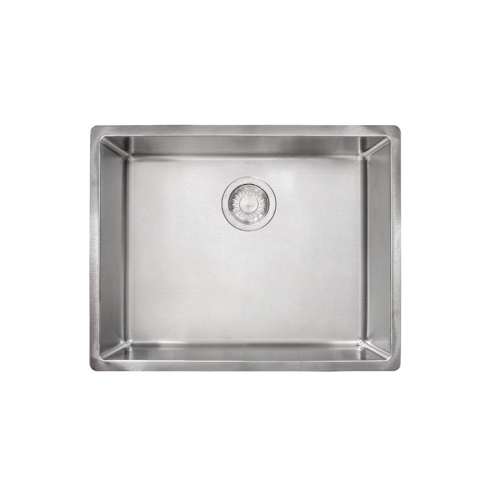 Franke Cube 24-9/16 in. Undermount Stainless Steel Single Bowl Kitchen Sink