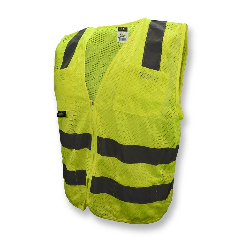 STD CL2 VEST GRN/MESH 2XL DSI LOGO