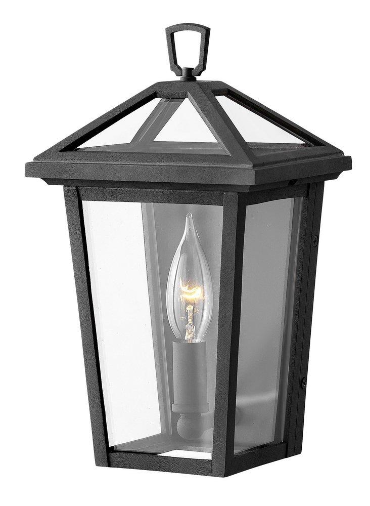 Hinkley Alford Place 60W 1-Light Outdoor Wall Sconce in Museum Black