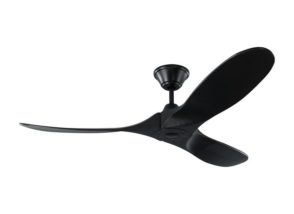 Visual Comfort & Co. Fan Maverick II 52 in. 27.08W Ceiling Fan in Matte Black